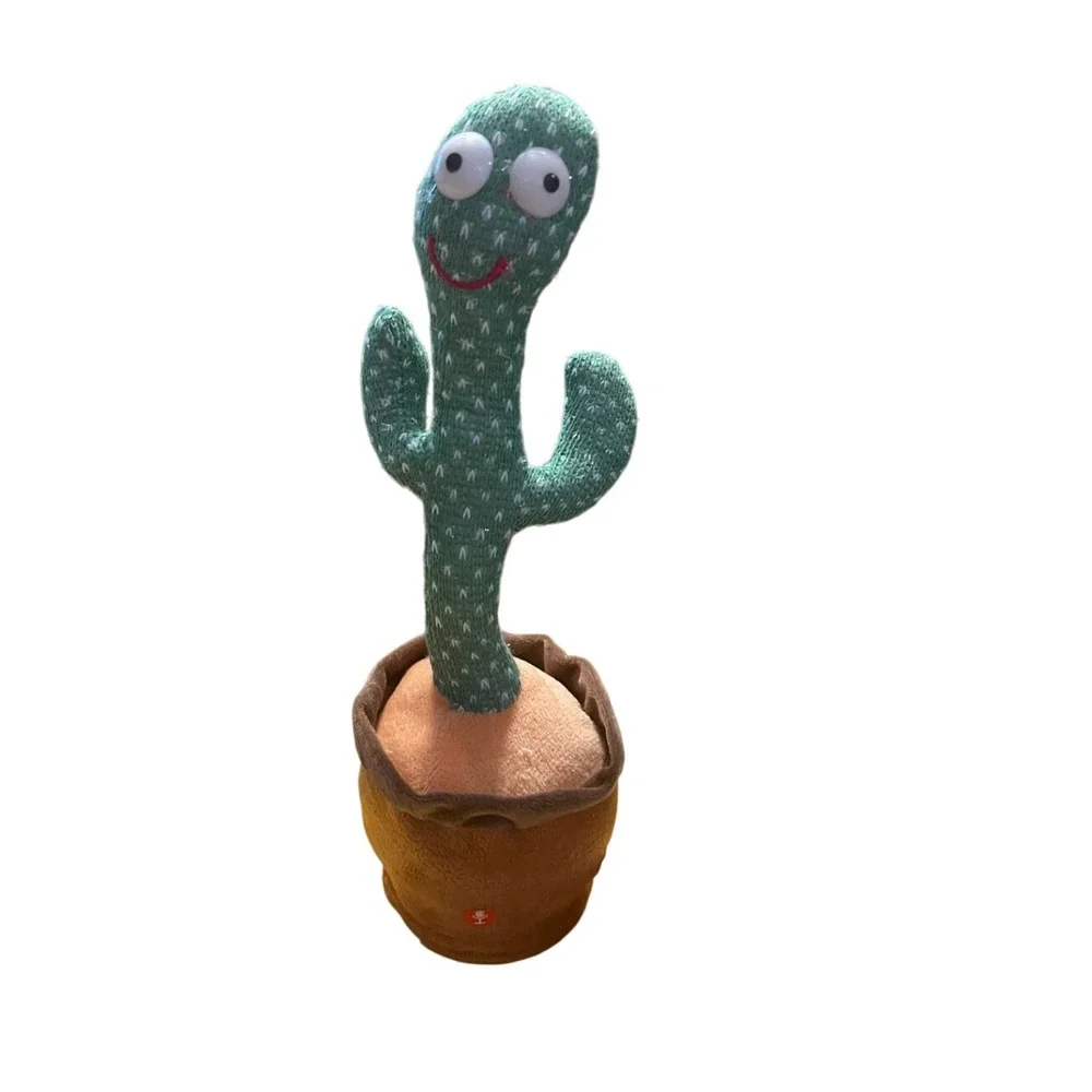 Dancing Cactus Toy That Sings‎ & Mimics - Animated Plush w/ Music!
